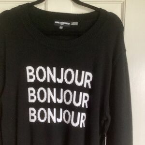 Karl lagerfield sweater